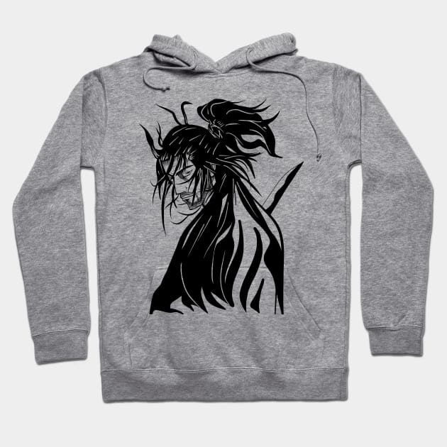 musashi miyamoto the ronin vagabond samurai Hoodie by jorge_lebeau